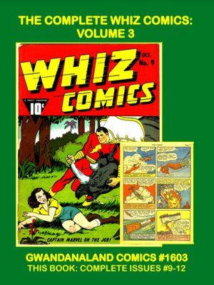 cover image of A Whiz Comics Treasury: Volume 3
